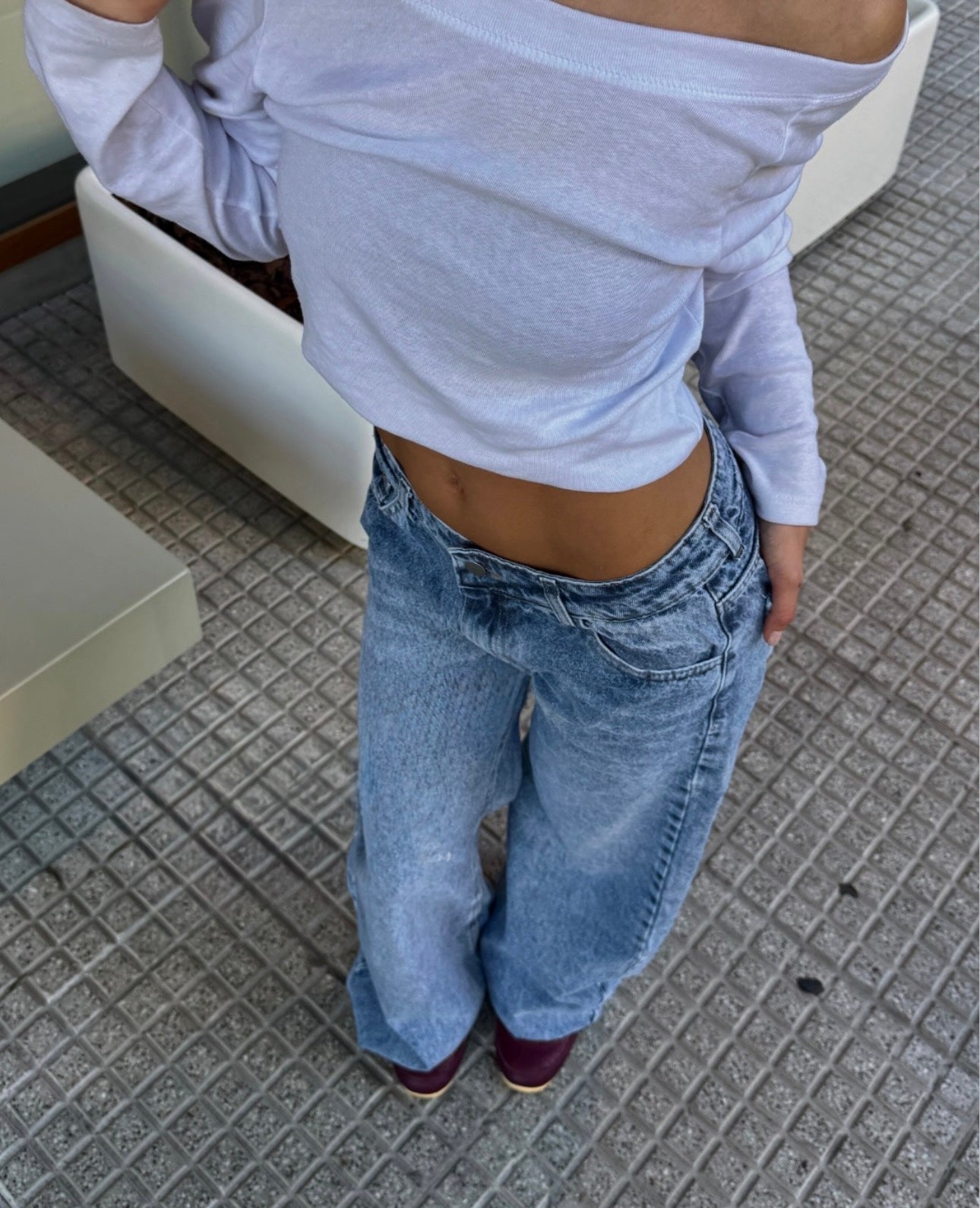WIDE LEG AMBAR TIRO BAJO