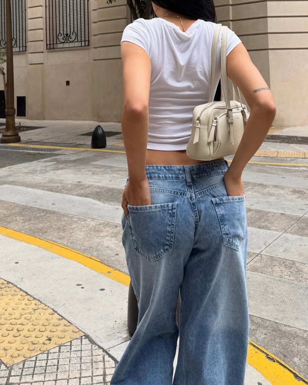 WIDE LEG DARLA TIRO BAJO